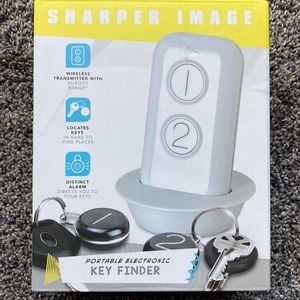 Sharper Image Portable Electronic Key Finder. New in Box